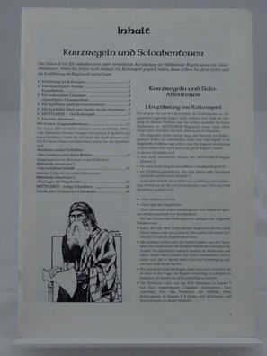 MERS - Kurzregeln und Soloabenteuer - 2nd Edition Regelwerk - 101001001