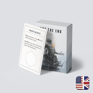 MPS10010 - Not The End - Lesson Card Set - english - (Mana Project Studio)