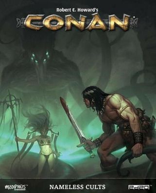 MUH050390 - Robert E Howard's - Conan Nameless Cults - english- (Modiphius, RPG)