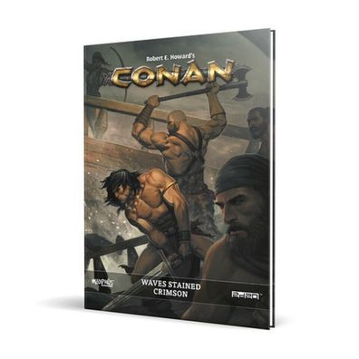 MUH050401 - Conan: Waves Stained Crimson Campaign - (Robert E. Howard's, RPG)