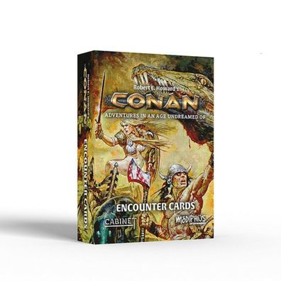 MUH050415 - Robert E Howard's Conan: Encounter Cards (Modiphius, RPG)