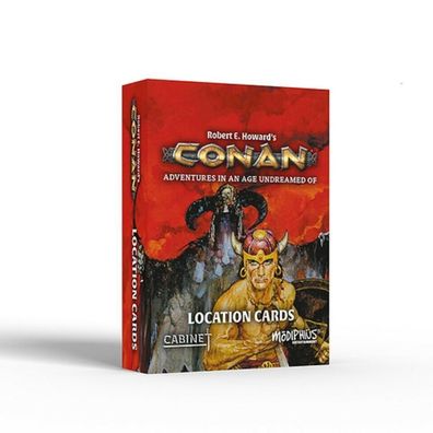 MUH050416 - Robert E Howard's Conan: Location Cards (Modiphius, RPG)