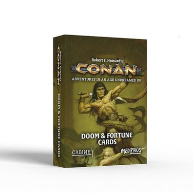 MUH050469 - Robert E Howard's Conan: Doom and Fortune Cards (Modiphius, RPG)