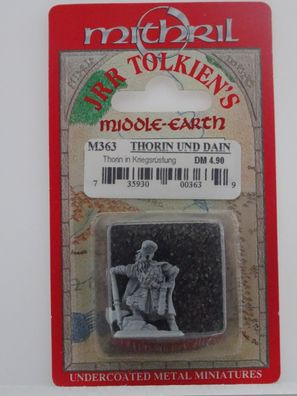 New/ Blister M363 "Thorin in war gear" (Mithril) 101005005