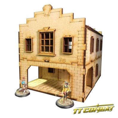 OTS002 TTCombat - Old Town Series - Townhouse A - (Wild West, Town Terrain)