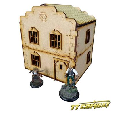 OTS005 TTCombat - Old Town Series - Townhouse B - (Wild West, Town Terrain)