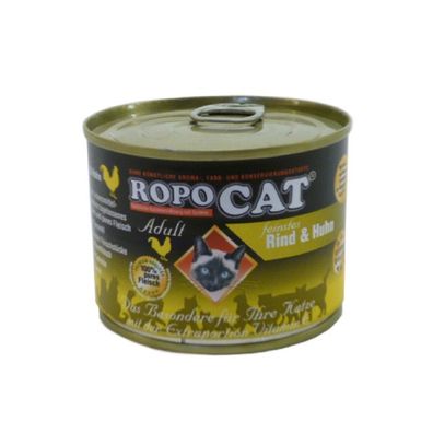 RopoCat?Feinstes Rind & Huhn - 24 x 200g ?Nassfutter