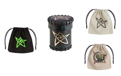 Q-Workshop - Call of Cthulhu Dice Bag and Dice Cup (select from the List)