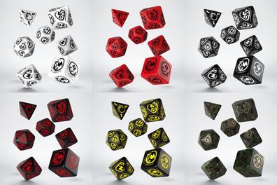 Q-Workshop - Dragons Dice Set (7) (select from the List)