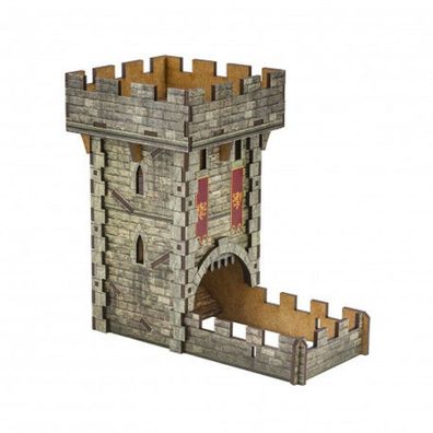 Qwsthum102 - Color Medieval Dice Tower (Q Workshop, Würfel, Dice Tower)