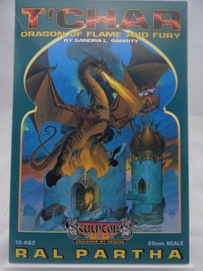 Ral Partha 01-463 "T´Char Dragon of Flame and Fury" (AD&D, D&D) 103006001