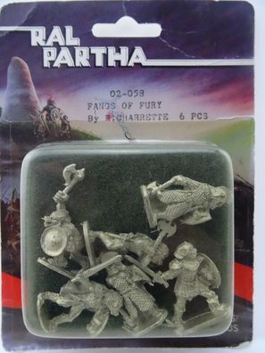 Ral Partha 02-058 "Fangs of Fury (6)" (D&D, AD&D, Miniature) 502002003
