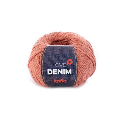 100g "Love Denim" - recyceltes, umweltfreundliches Baumwollgarn