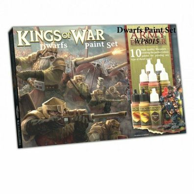 ARM08015 - The Army Painter - Army Painter Warpaints Kings of War Dwarfs Paint