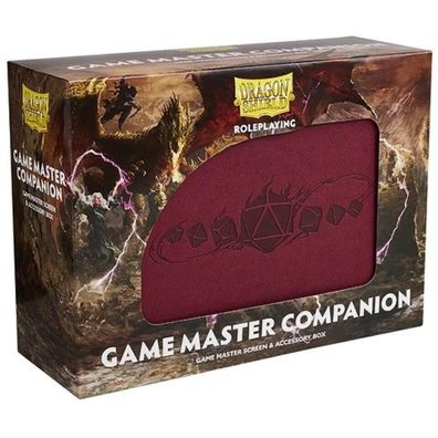 ART50009 - Dragon Shield - Game Master Companion - Blood Red