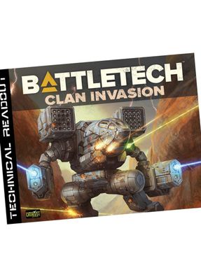 CAT35136 - Battletech "BattleTech Technical Readout: CLAN Invasion" (Catalyst)