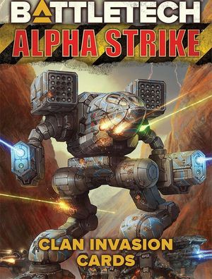 CAT35686 - Battletech "Battletech Alpha Strike Clan Invasion Cards" (Catalyst)
