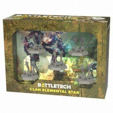 CAT35739 - Battletech "Battletech Clan Elemental Star" (Catalyst)