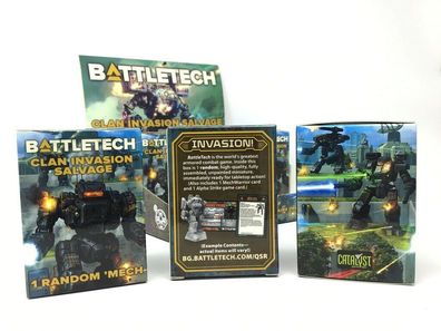 CAT36006 - "BattleTech Clan Invasion Salvage Blind Box" (Catalyst) (Einzelsets)