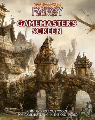 CB72404 - Warhammer Fantasy Roleplay 4th Edition - WFRP Gamemaster's Screen