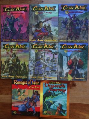 Clan War - Legend of the Five Rings - near Mint (AEG, WOTC)