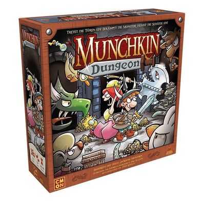 CMND0119 - Munchkin Dungeon - Brettspiel deutsch- (CMON, Asmodee)