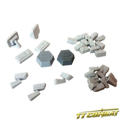 DCSRA010 TTCombat - City Streets - Security Set (Bank Accessories 2)- (Terrain)