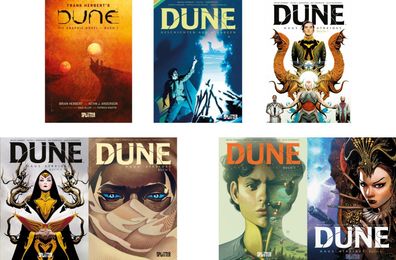 Dune / Haus Atreides 1 - 3 (Comic aus Liste wählen) - Splitter, Frank Herbert