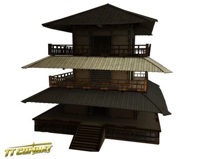 EES007 TTCombat - Eastern Empires - Pagoda Extension (Bushido, Shogun, Terrain)
