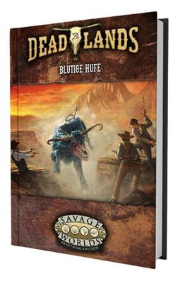 US85042- Deadlands: The Weird West - Blutige Hufe (Hardcover, Dt.) Savage Worlds
