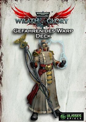 Warhammer 40k Rollenspiel - Wrath & Glory -Gefahren des Warp Kartendeck -