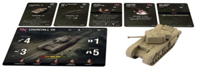 World of Tanks - Miniatures Game - Expansion - British (Churchill VII) deutsch