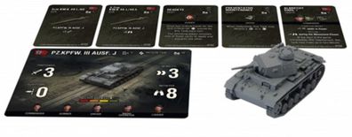 World of Tanks - Miniatures Game - Expansion - German (Panzer III J) engl.