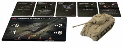 World of Tanks - Miniatures Game - Expansion -British (Sherman Firefly) engl.