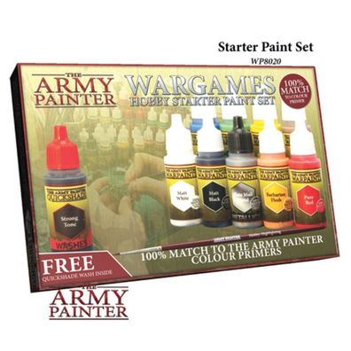 WP 8020 The Army Painter - Wargames Hobby Starter Paint Set