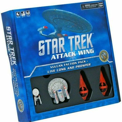 WZK73301 Star Trek: Attack Wing - Vulcan Faction Pack - Live Long and Prosper EN