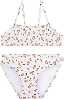 Swim Essentials UV-Bikini, für Mädchen weiß/ khaki Leoparden Muster 1–12 Jahre ...
