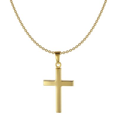 Acalee Schmuck Halskette mit Kreuz aus Gold 333 / 8 Karat 20-1210