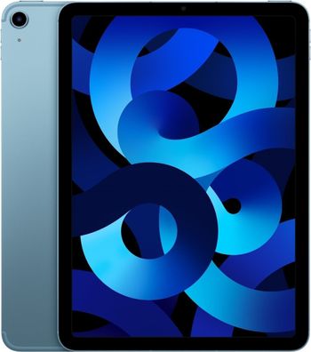 Apple iPad Air 5. Gen 64GB, Wi-Fi + 5G (Ohne Simlock), 10,9 Zoll - Blau