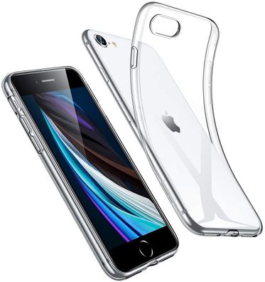 Wisam® Apple iPhone 7/8/ SE 2020 Silikon Case Schutzhülle Hülle Transparent Klar