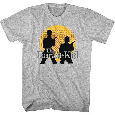 Silhouetten Karate-Kinder-T-Shirt