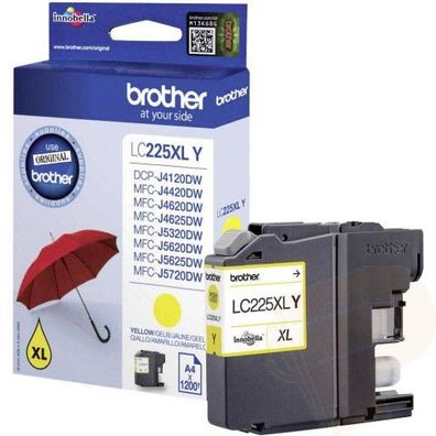 Brother Tinte LC-225XLY * Gelb*