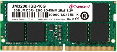 MEM So-DIMM3200 DDR4 16GB Transcend JetRam