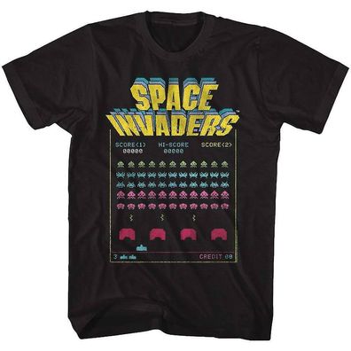 Space Invaders Space Battle T-Shirt