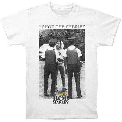 Bob Marley Catch A Fire I Shot The Sheriff T-Shirt