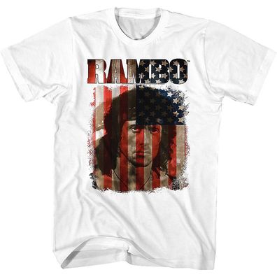 Rambo-T-Shirt mit Sternenbanner