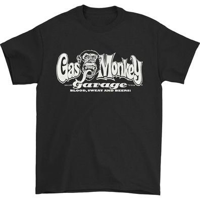 Gas Monkey T-Shirt mit Affen-Logo