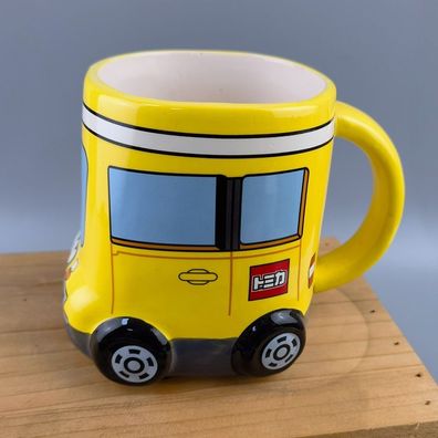 Kreativ 3D Jeep Tourbus Auto Keramik Becher Haushalt Kaffee Milch Tasse Cartoon Mug