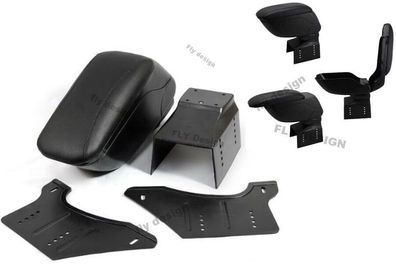 Ablage Leder Schwarz Mittelkonsole für Citroen Armrest accoudoir brazo