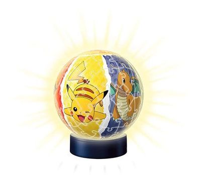 3D Puzzleball - Nachtlicht Pokémon